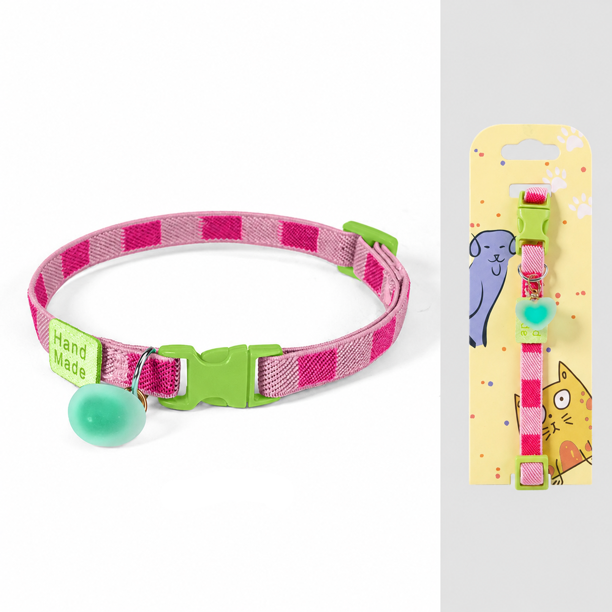 Adjustable Aroma Charm Cat Collar – Soft Lightweight Collar for Cats & Small Dogs