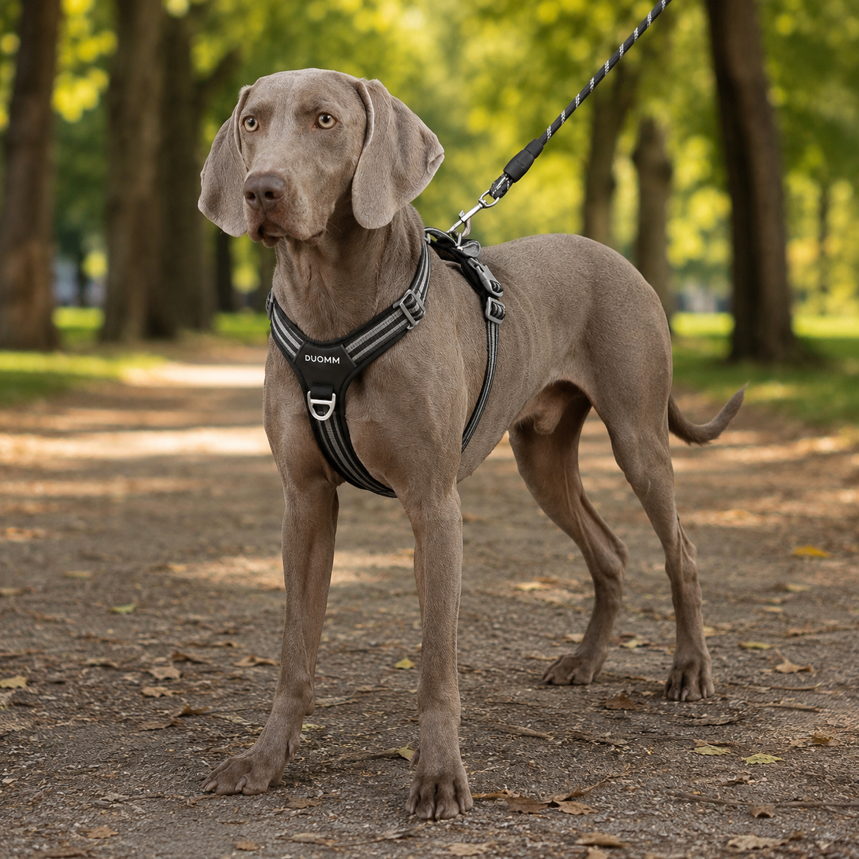 Water-Resistant No-Pull Dog Harness & Leash Set – Reflective Adjustable Walking Harness for Dogs
