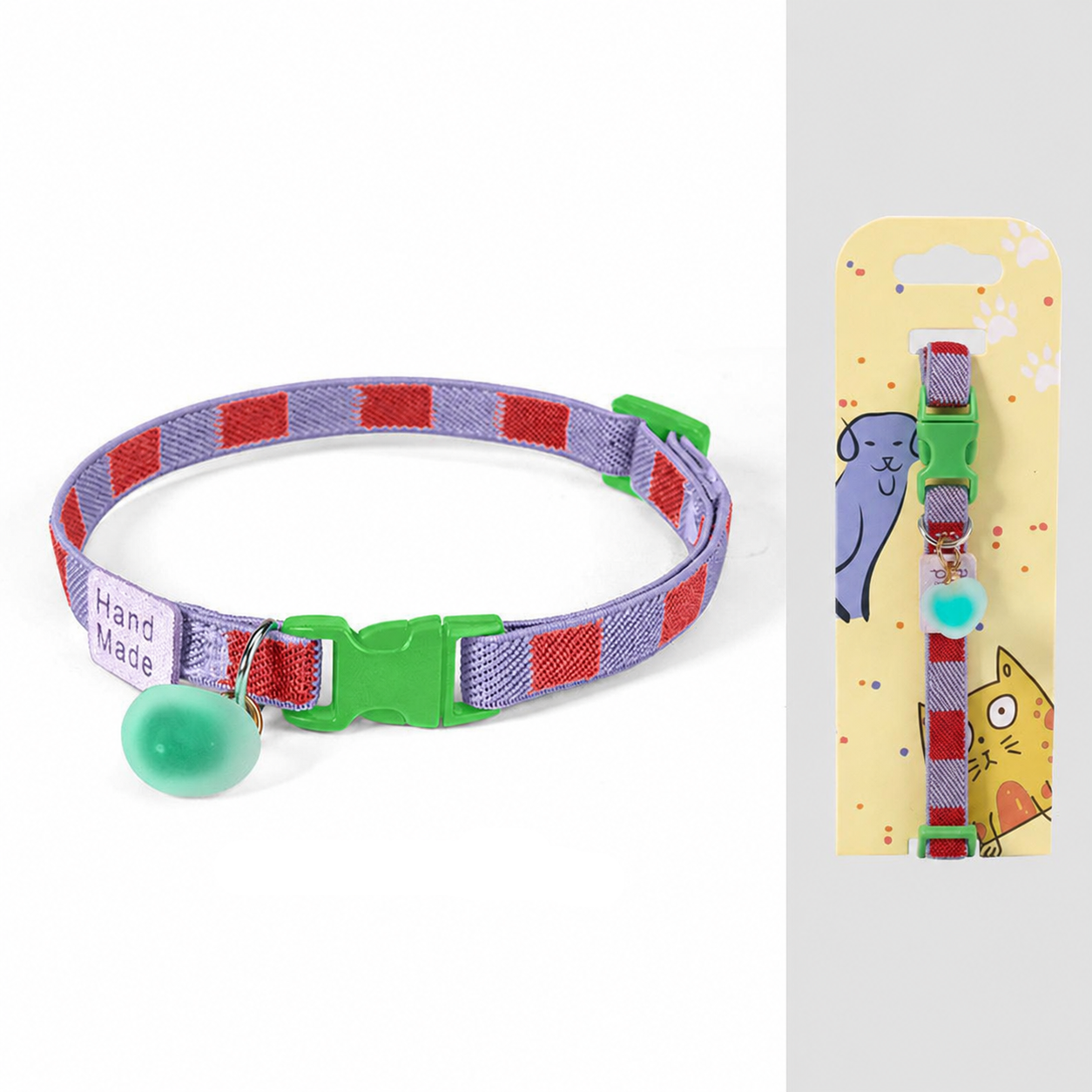 Adjustable Aroma Charm Cat Collar – Soft Lightweight Collar for Cats & Small Dogs