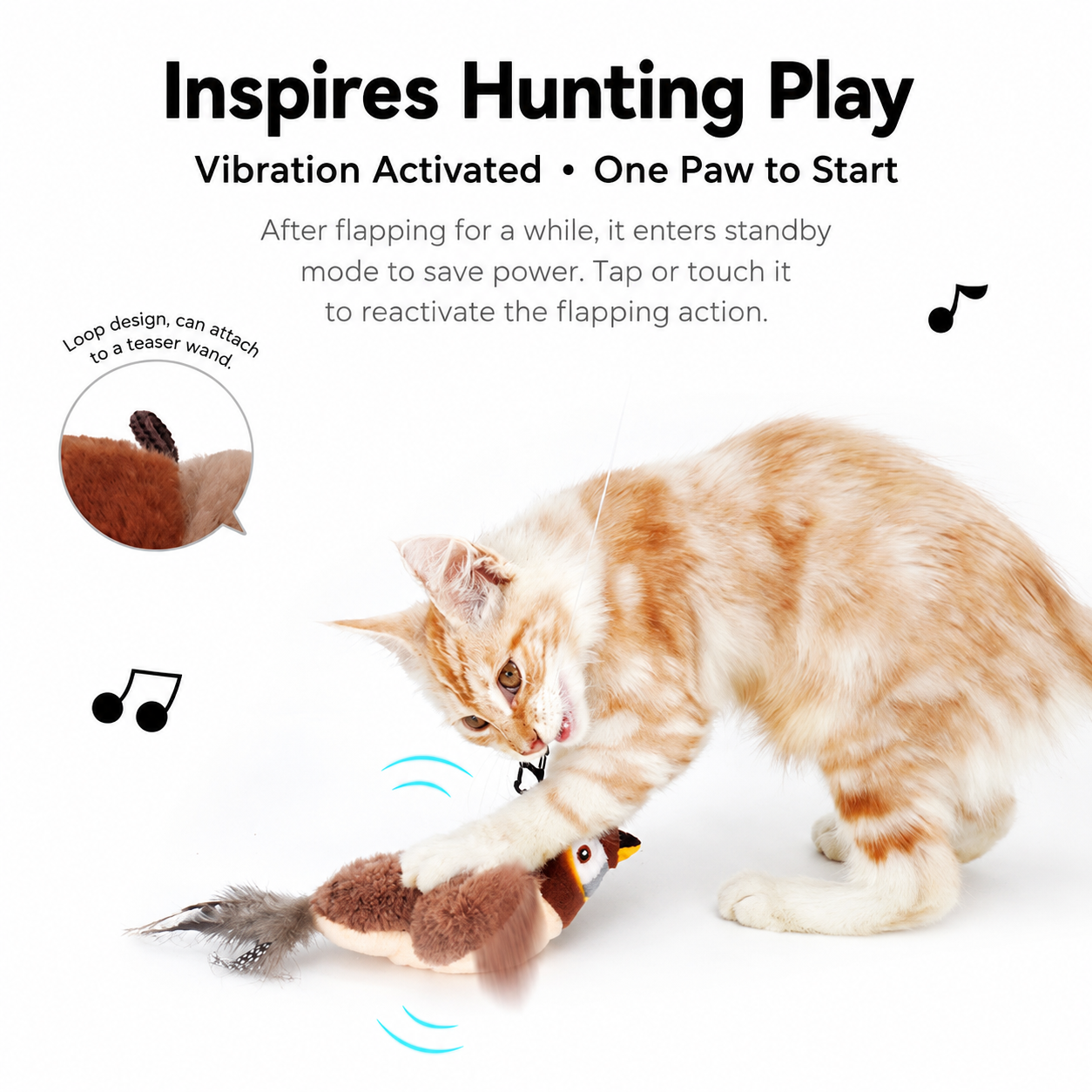 Rechargeable Interactive Bouncing Plush Dog Toy – Moving Sound Ball for Small Dogs