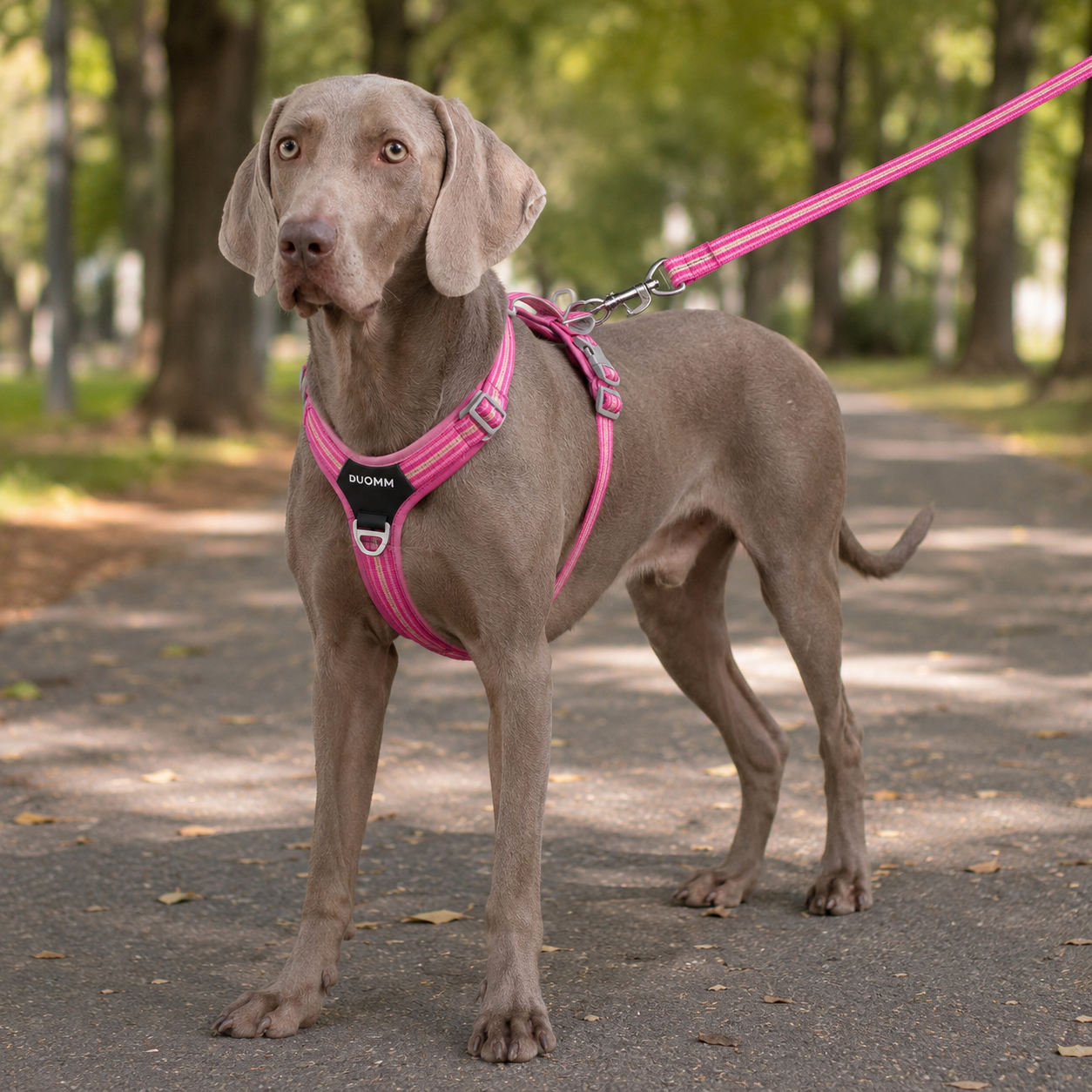 Water-Resistant No-Pull Dog Harness & Leash Set – Reflective Adjustable Walking Harness for Dogs