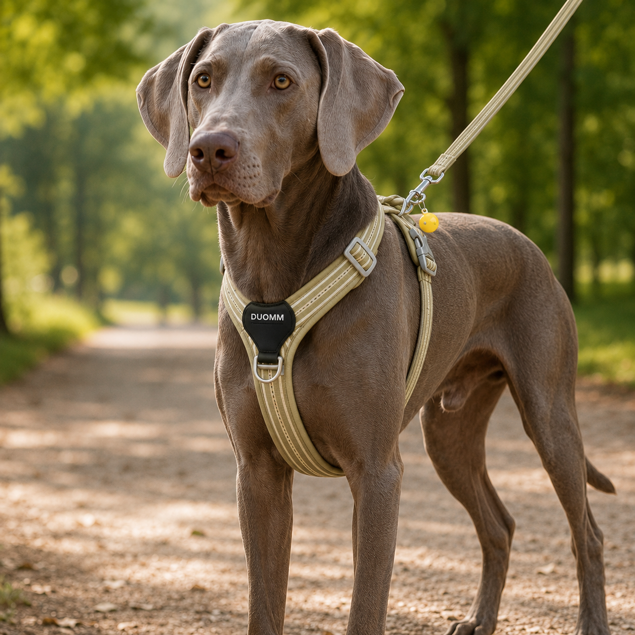 Water-Resistant No-Pull Dog Harness & Leash Set – Reflective Adjustable Walking Harness for Dogs
