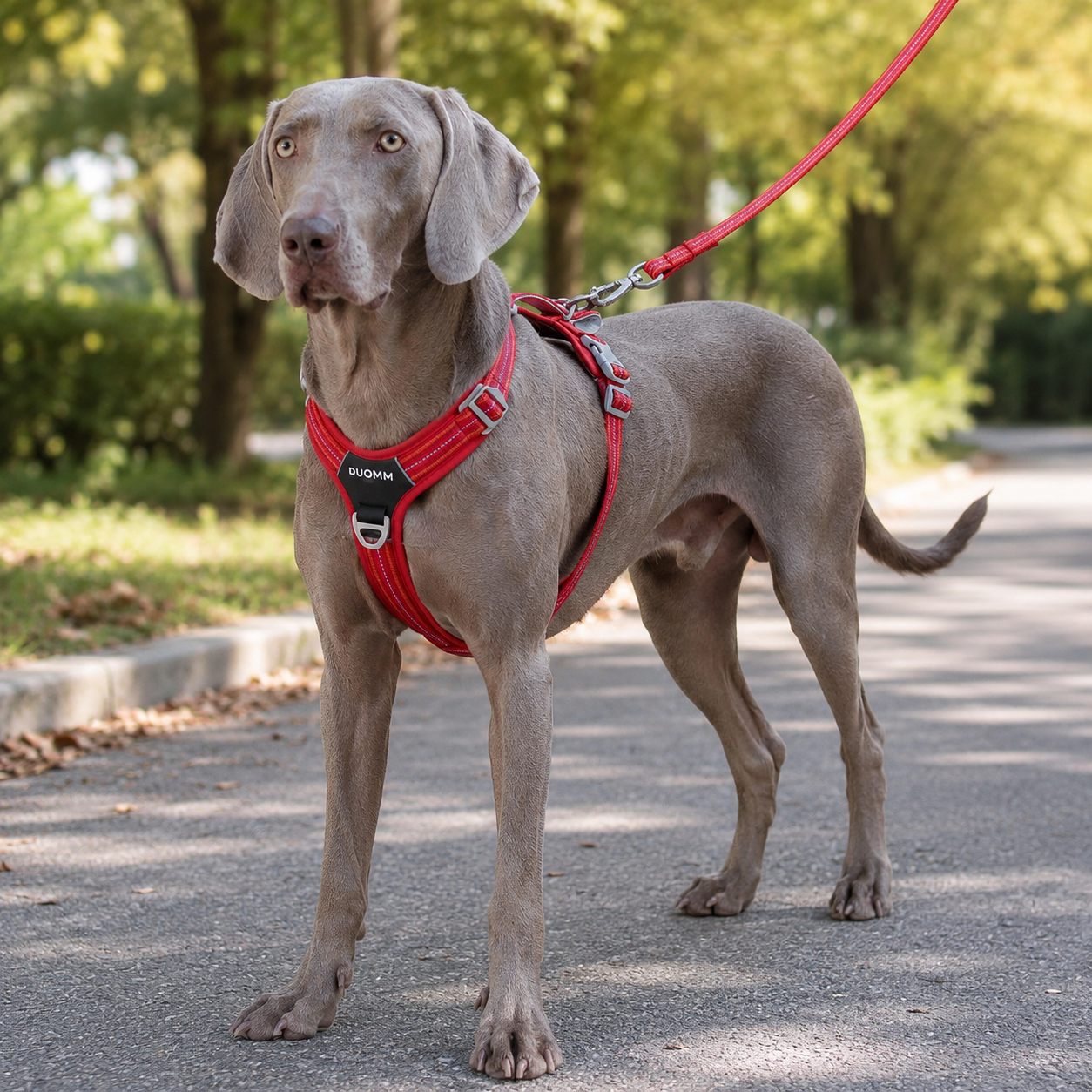 Water-Resistant No-Pull Dog Harness & Leash Set – Reflective Adjustable Walking Harness for Dogs