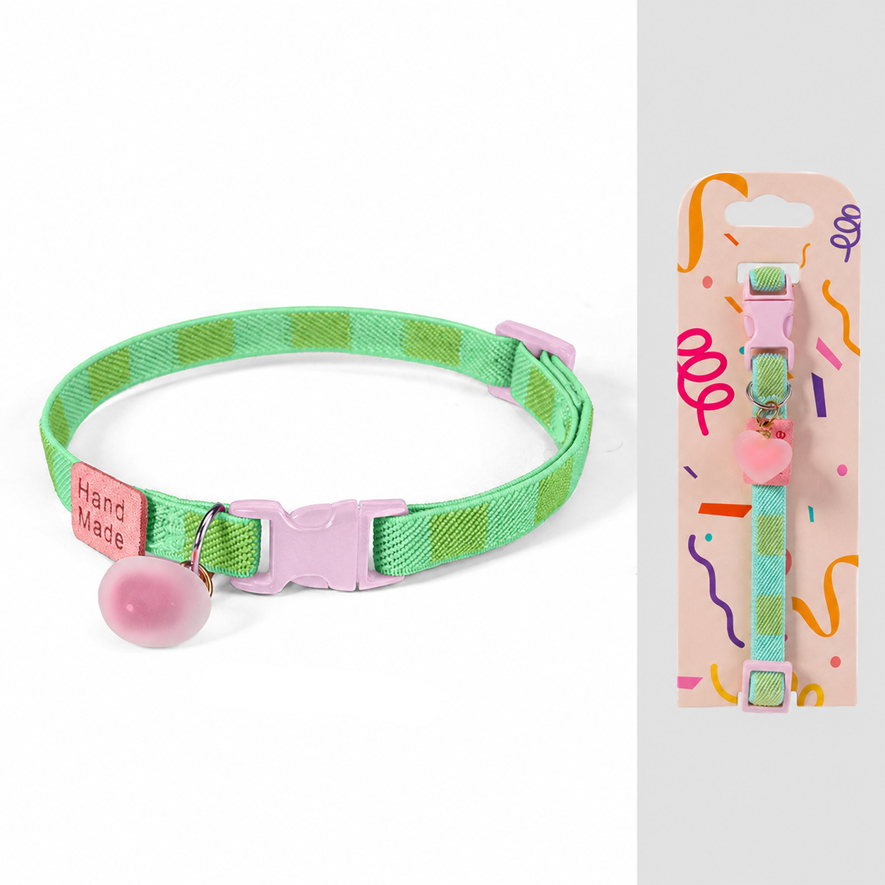 Adjustable Aroma Charm Cat Collar – Soft Lightweight Collar for Cats & Small Dogs