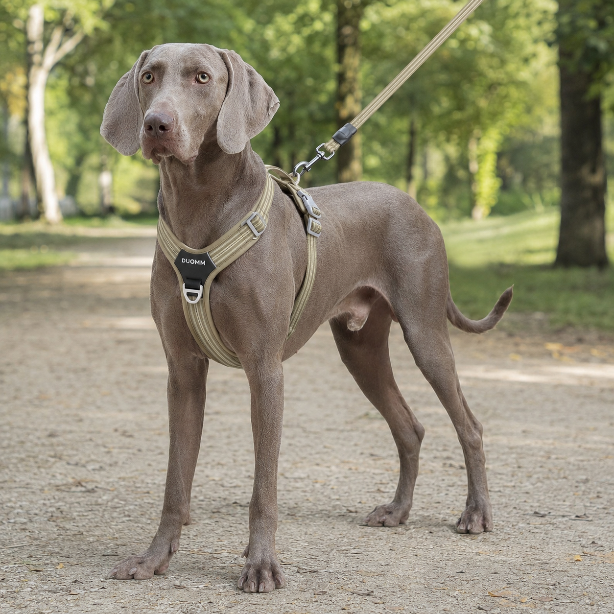 Water-Resistant No-Pull Dog Harness & Leash Set – Reflective Adjustable Walking Harness for Dogs