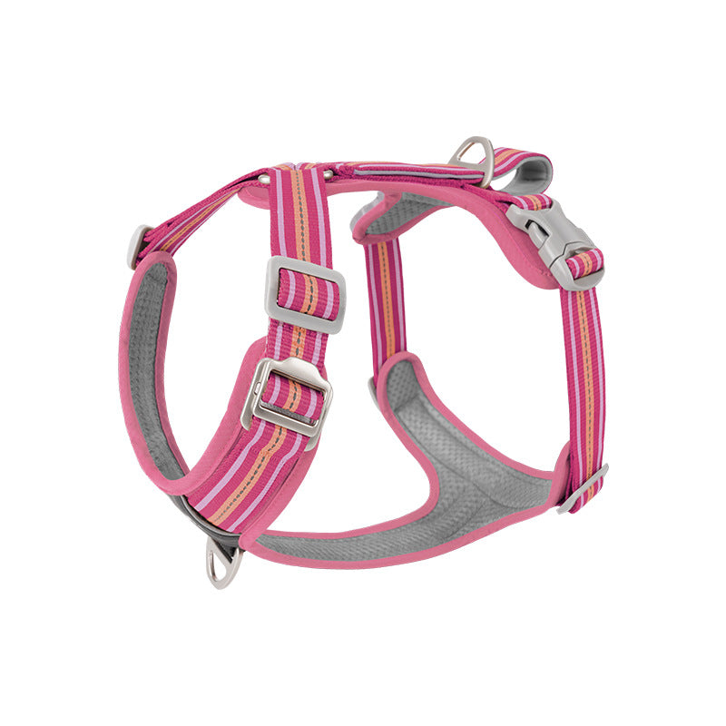 Water-Resistant No-Pull Dog Harness & Leash Set – Reflective Adjustable Walking Harness for Dogs