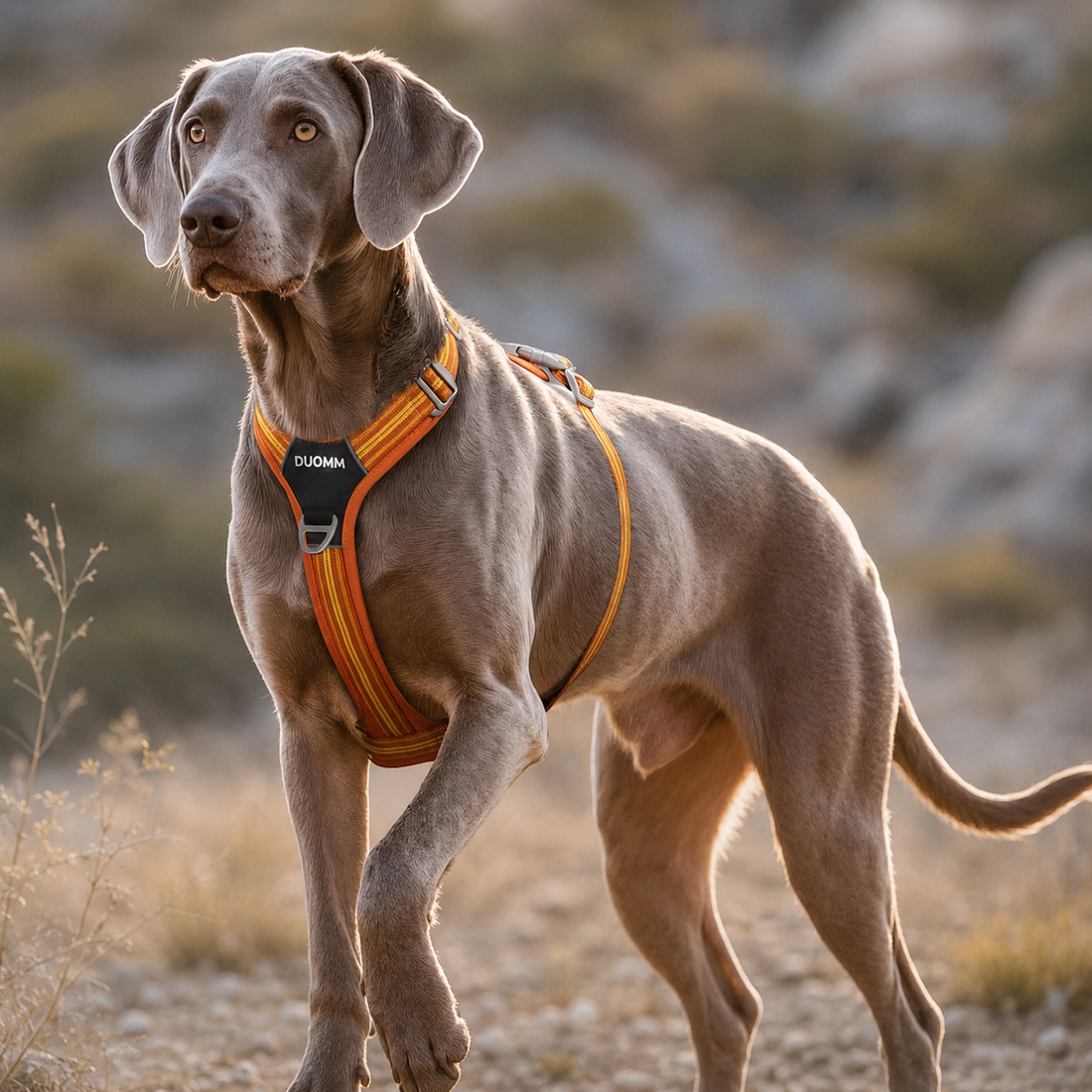 Water-Resistant No-Pull Dog Harness & Leash Set – Reflective Adjustable Walking Harness for Dogs