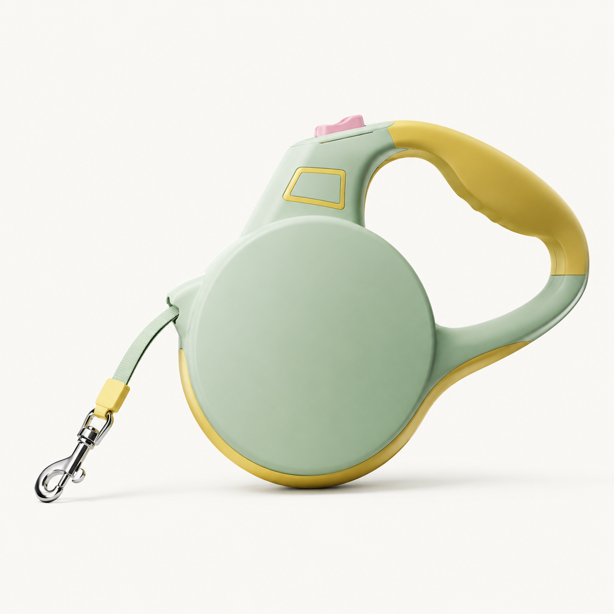 Automatic Retractable Dog Leash with One-Button Lock