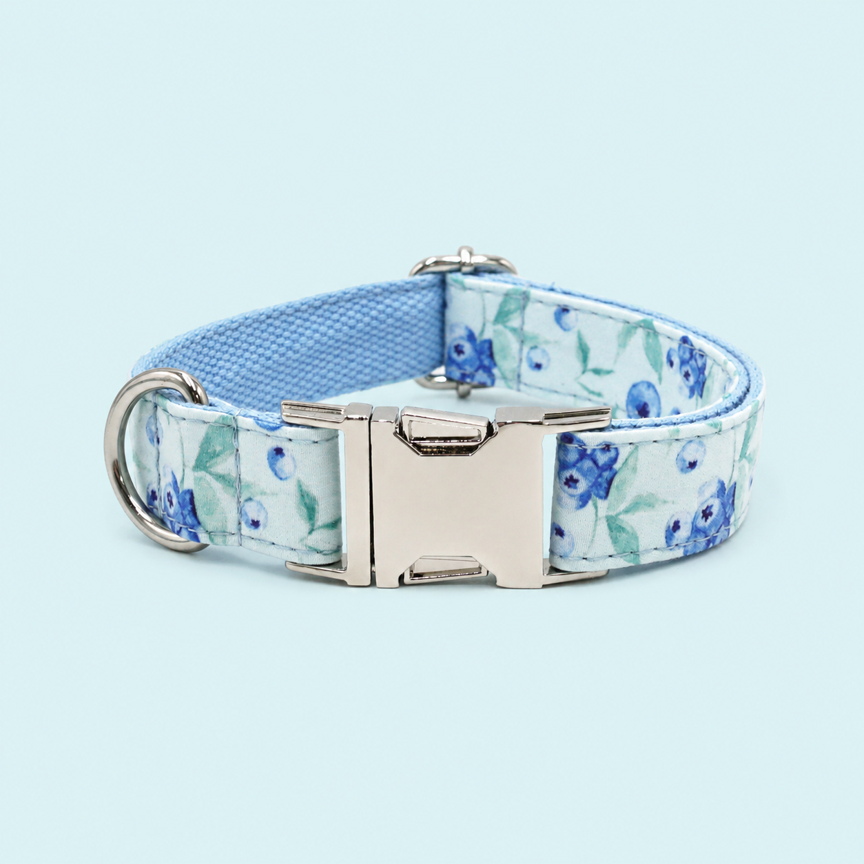 Designer Printed Dog Collar with Adjustable Fit &amp; Metal Buckle